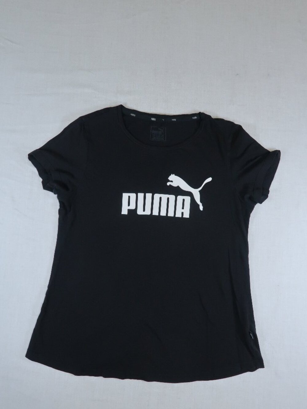 Puma Women’s Logo Short Sleeve Athletic T-Shirt